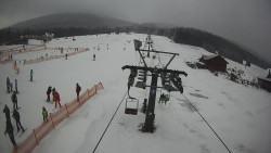 Dolní část sjezdovky Skiareálu Ramzová