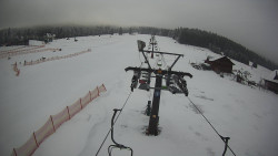 Dolní část sjezdovky Skiareálu Ramzová