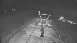 Dolní část sjezdovky Skiareálu Ramzová