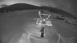 Dolní část sjezdovky Skiareálu Ramzová