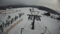 Dolní část sjezdovky Skiareálu Ramzová