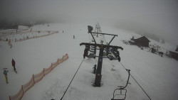 Dolní část sjezdovky Skiareálu Ramzová