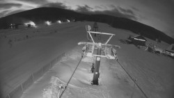 Dolní část sjezdovky Skiareálu Ramzová