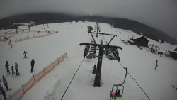 Dolní část sjezdovky Skiareálu Ramzová