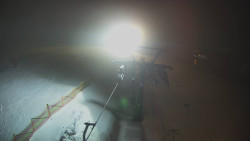 Dolní část sjezdovky Skiareálu Ramzová