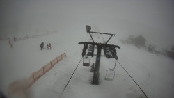 Dolní část sjezdovky Skiareálu Ramzová