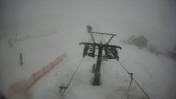 Dolní část sjezdovky Skiareálu Ramzová