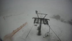 Dolní část sjezdovky Skiareálu Ramzová