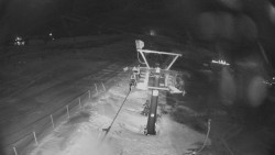 Dolní část sjezdovky Skiareálu Ramzová