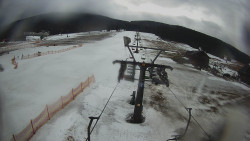 Dolní část sjezdovky Skiareálu Ramzová