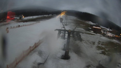 Dolní část sjezdovky Skiareálu Ramzová