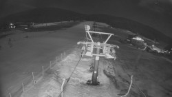 Dolní část sjezdovky Skiareálu Ramzová