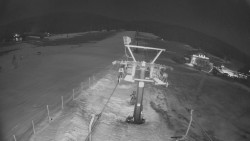 Dolní část sjezdovky Skiareálu Ramzová