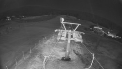 Dolní část sjezdovky Skiareálu Ramzová