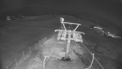 Dolní část sjezdovky Skiareálu Ramzová