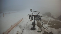 Dolní část sjezdovky Skiareálu Ramzová