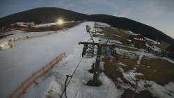 Dolní část sjezdovky Skiareálu Ramzová