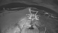 Dolní část sjezdovky Skiareálu Ramzová