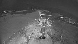 Dolní část sjezdovky Skiareálu Ramzová