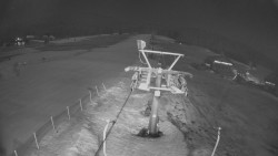 Dolní část sjezdovky Skiareálu Ramzová