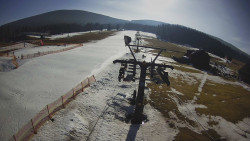 Dolní část sjezdovky Skiareálu Ramzová