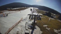 Dolní část sjezdovky Skiareálu Ramzová