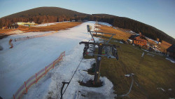 Dolní část sjezdovky Skiareálu Ramzová