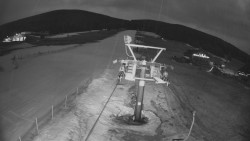 Dolní část sjezdovky Skiareálu Ramzová