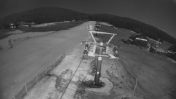 Dolní část sjezdovky Skiareálu Ramzová