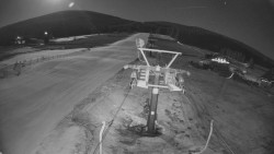 Dolní část sjezdovky Skiareálu Ramzová