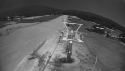 Dolní část sjezdovky Skiareálu Ramzová