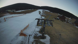 Dolní část sjezdovky Skiareálu Ramzová