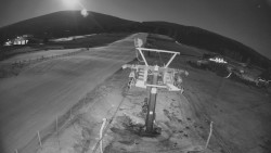 Dolní část sjezdovky Skiareálu Ramzová