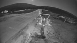 Dolní část sjezdovky Skiareálu Ramzová