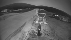 Dolní část sjezdovky Skiareálu Ramzová