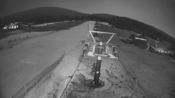 Dolní část sjezdovky Skiareálu Ramzová