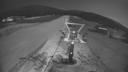 Dolní část sjezdovky Skiareálu Ramzová