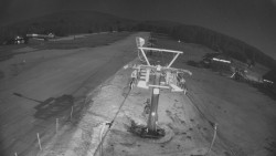 Dolní část sjezdovky Skiareálu Ramzová