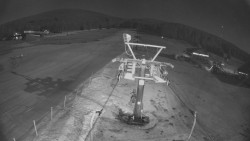 Dolní část sjezdovky Skiareálu Ramzová