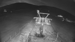 Dolní část sjezdovky Skiareálu Ramzová