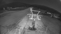 Dolní část sjezdovky Skiareálu Ramzová