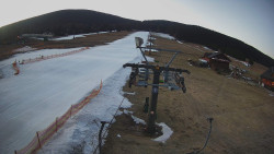 Dolní část sjezdovky Skiareálu Ramzová