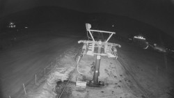 Dolní část sjezdovky Skiareálu Ramzová