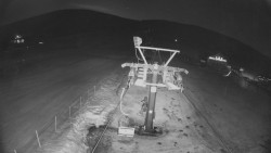 Dolní část sjezdovky Skiareálu Ramzová