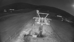 Dolní část sjezdovky Skiareálu Ramzová