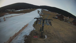 Dolní část sjezdovky Skiareálu Ramzová