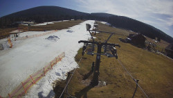 Dolní část sjezdovky Skiareálu Ramzová