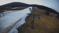 Dolní část sjezdovky Skiareálu Ramzová