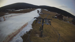 Dolní část sjezdovky Skiareálu Ramzová