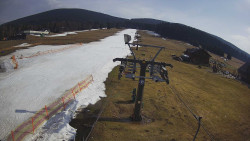 Dolní část sjezdovky Skiareálu Ramzová